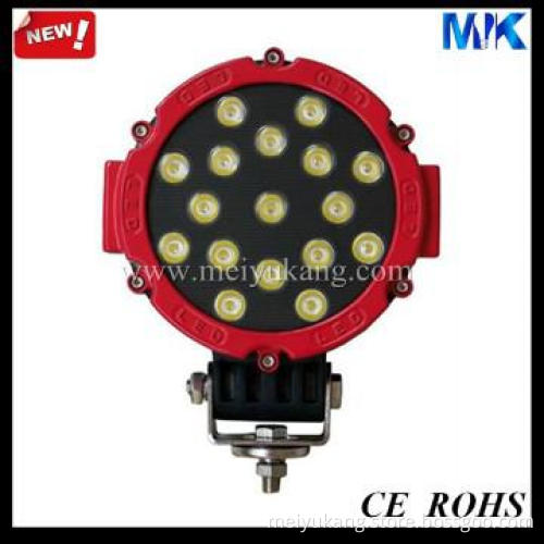 7\" 51W High power Auto SUV ATV excavator led work light MK-2012